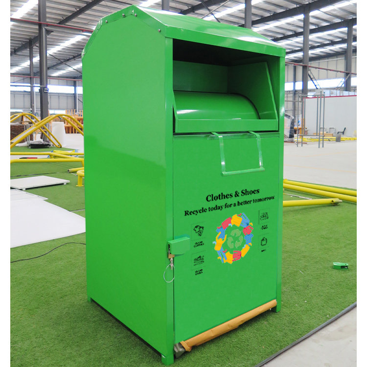 Metal giyim bağış kutusu Fabrika toptan satışı