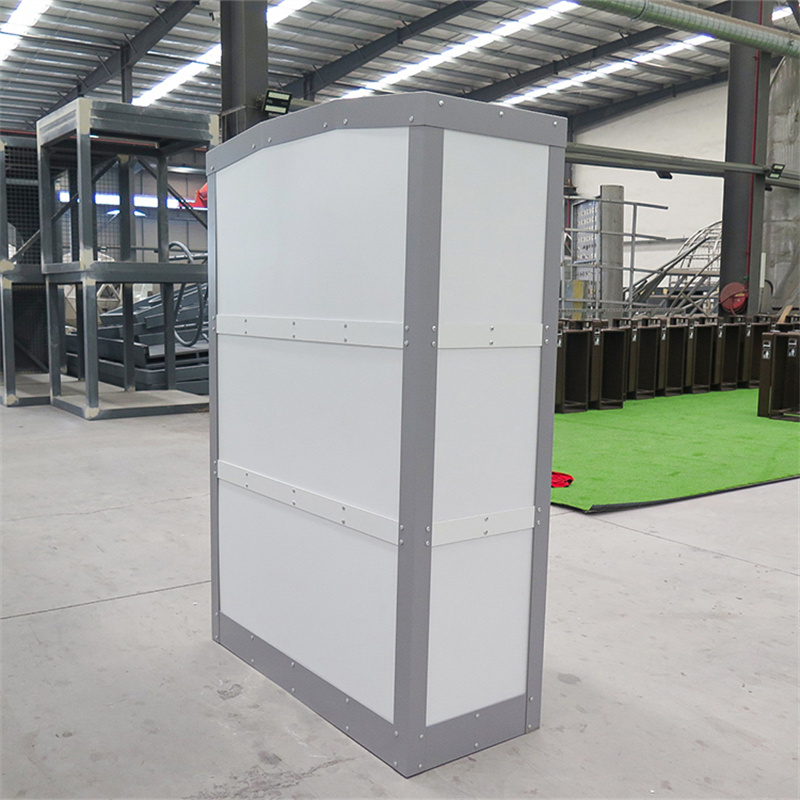 Punaisen Ristin vaatteiden keräyslaatikko, metalliset vaatteiden keräysastiat, 15 kpl