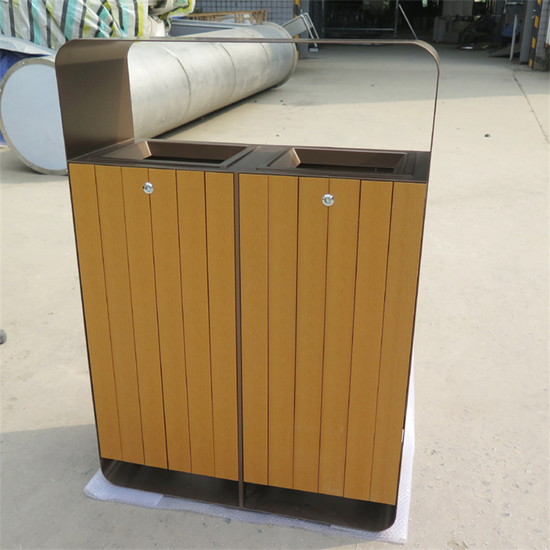 Ìtòsíta Ìta Àwọn Àpótí Ìdọ̀tí Yàrá Méjì Fún àwọn ibi gbogbogbòò 5