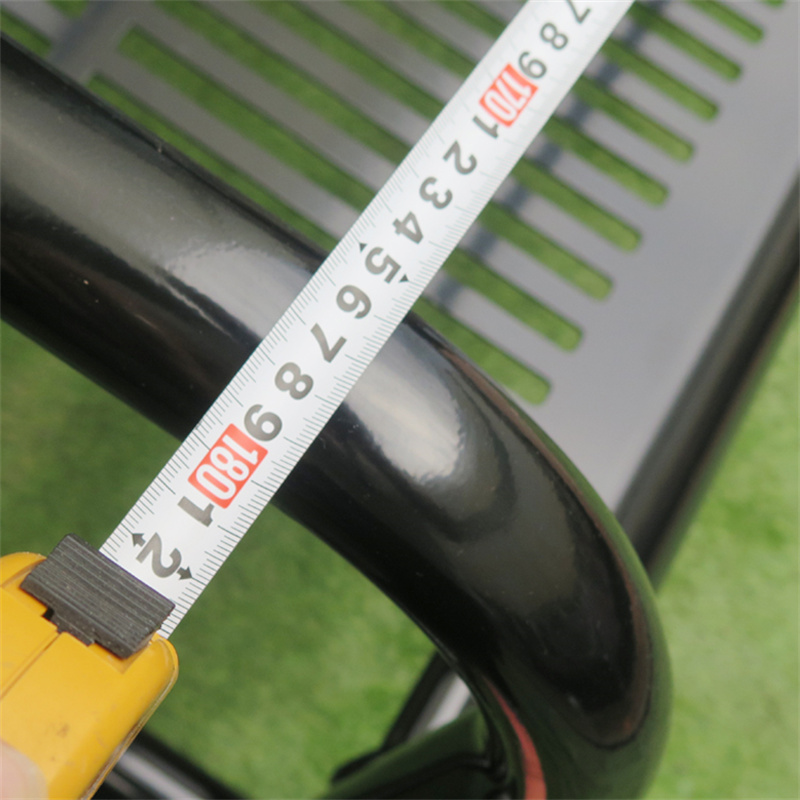 Şəhər Bələdiyyə Parkı Küçə 5 üçün Metal Ticarət Reklam Skamyaları