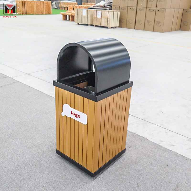 Street Outdoor Waste Bin Commercial Park Trash Bins3